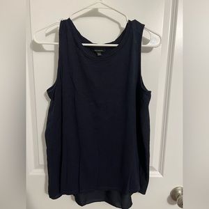 Navy Banana Republic Sleeveless Top